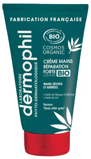 Dermophil Certifié Bio Crème Mains Réparation Forte 75 ml