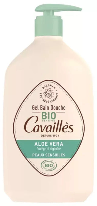 Cavaillès Gel Bain et Douche Aloe Vera Peaux Sensibles 1 L