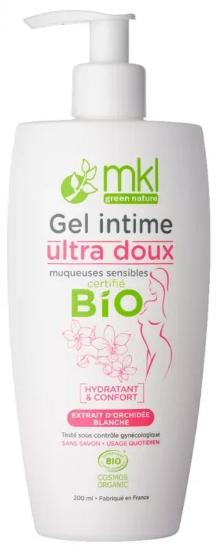 Mkl Green Nature Hygiène Intime Gel Bio** 200 ml Ultra Doux