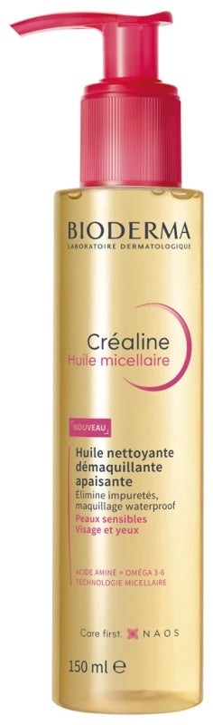 Bioderma Créaline Huile Micellaire Nettoyante Démaquillante 150 ml