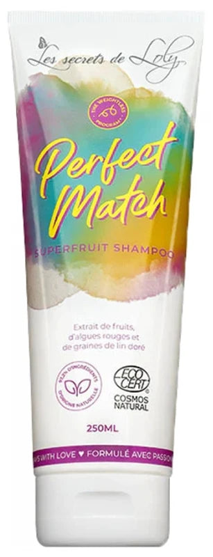 Les Secrets de Loly Perfect Match Shampoing Superfruit Bio 250 ml