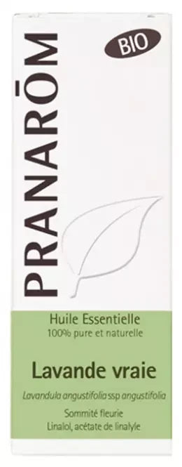 Pranarôm Huile Essentielle Lavande Vraie Bio Lavandula Angustifolia Ssp Angustifolia Sommité Fleurie Hect 10 ml
