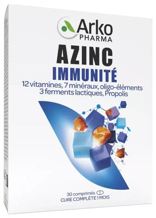 Arkopharma Azinc Immunité Tri-Couches 30C