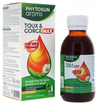 Phytosun Arôms Toux et Gorge Max 120 ml