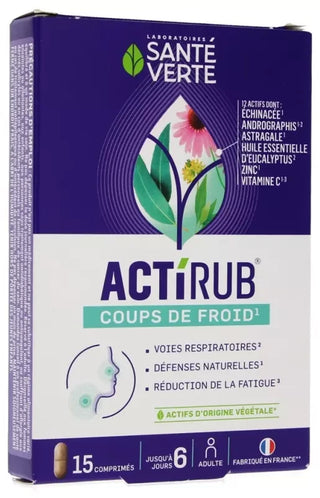 Santé Verte Actirub Cps 15U