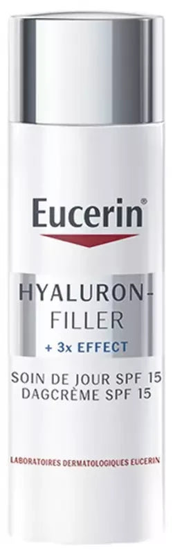 Eucerin Hyaluron-Filler + 3X Effect Soin de Jour Spf15 Peau Normale à Mixte 50 ml