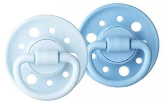 Dodie Gaïa Sucettes Rondes 0-6M x2 - Couleur : Bleu