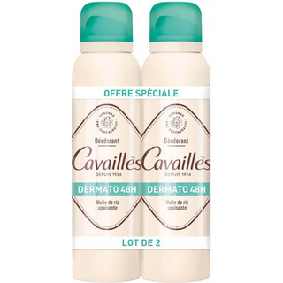 Cavaillès Déodorant Dermato 48H Spray x2