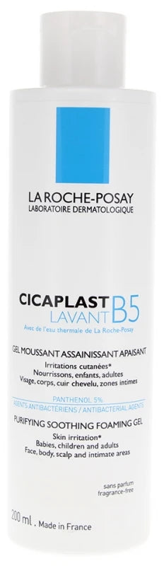 La Roche-Posay Cicaplast Lavant B5 Gel Moussant Assainissant Apaisant 200 ml