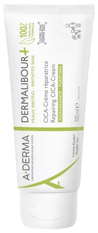 A-Derma Aderma Dermalibour + Cica - Crème Réparatrice Assainissante 100 ml