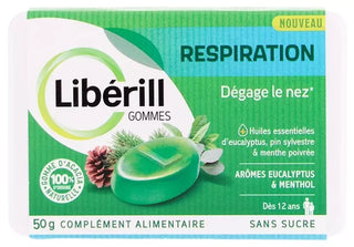 Libérill Gommes Respiration 50 Grammes