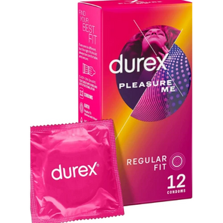 DUREX PLEASURE ME Texture Perlée Nervurée - 12 Préservatifs