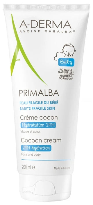A-Derma Primalba Crème Douceur Cocon Bébé Hydratation 24H 200 ml