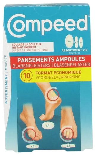 Compeed Ampoules Assortiment Boite de 10