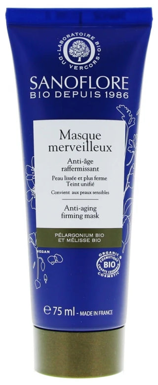 Sanoflore Masque Merveilleux Anti-Âge Bio 75 ml
