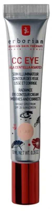 Erborian Cc Eye 10 ml - Teinte : Clair