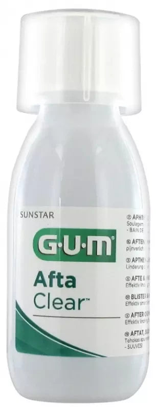 Gum Bain de Bouche Aftaclear 120 ml - Goût Pomme Poire