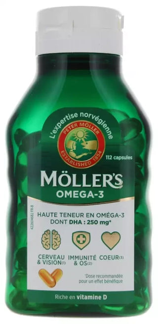 Möller's Mollers Oméga -3 Double 112 Gélules
