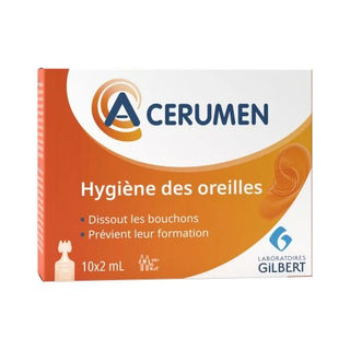 Gilbert A-CERUMEN Hygiène Auriculaire - 10 Unidoses