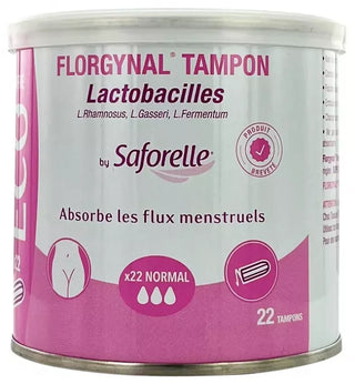 Saforelle Florgynal® Tampon - Boîte de 22 Tampons Eco Normal