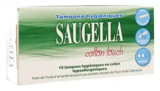 Saugella Cotton Touch Tampons Normal X16