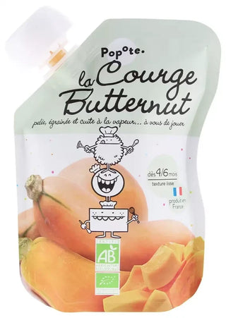 Popote Gourde La Courge Butternut Bio Dès 4/6 Mois 120 g