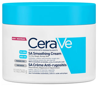 Cerave sa Anti-Rugosités Crème Pour Les Peaux Sèches et Rugueuses 340 ml