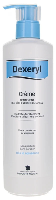 Dexeryl Crème Peaux Très Sèches 500 g