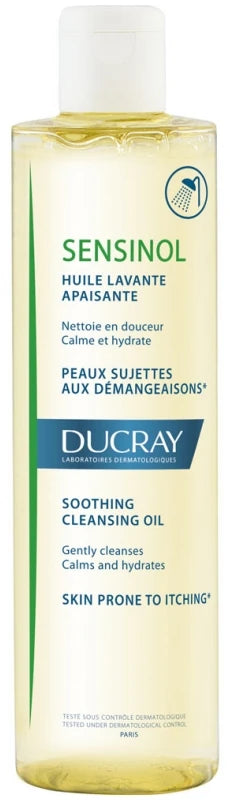 Ducray Sensinol Huile Lavante Apaisante - Visage et Corps 400 ml
