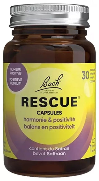 Rescue Harmonie et Positivité - 30 Capsules Véganes