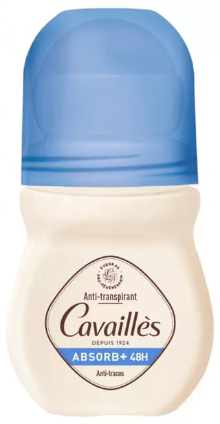 Cavaillès Absorb+ 48H Anti-Traces Roll-On 50 ml