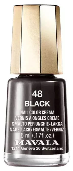 Mavala Mini Color Vernis à Ongles Crème 5 ml - Couleur : 48 : Black
