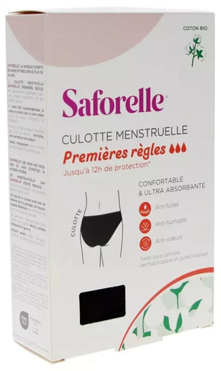 Saforelle Culotte Menstruelle Lavable Premières Règles