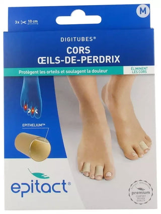 Epitact Digitubes 3 x 10 cm m - Taille : M
