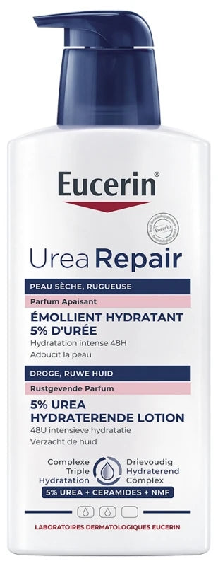 Eucerin Urearepair Plus Émollient 5% d'Urée Parfumé