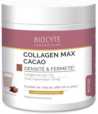 Biocyte Beauty Food Collagen Max Goût Cacao 260 g