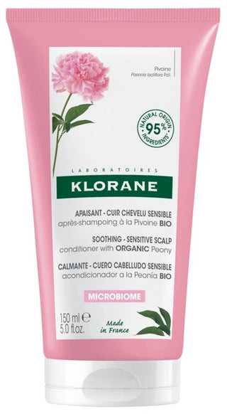 Klorane Après-Shampoing à la Pivoine - Cuir Chevelu Sensible 150 ml
