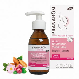 Pranarôm PranaBB Huile de Massage Vergetures 100 ml