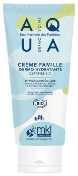 MKL Green Nature Aqua Crème Famille Hydratante Peaux Sèches Bio 100 ml