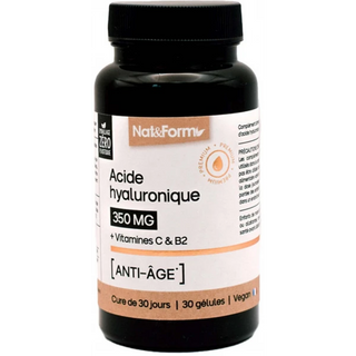 Nat&Form Acide Hyaluronique 350 mg X 30