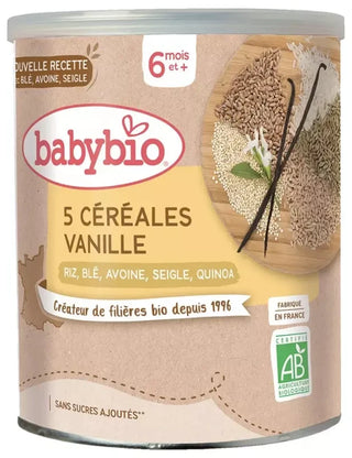 Babybio Céréales Avec Quinoa - Vanille