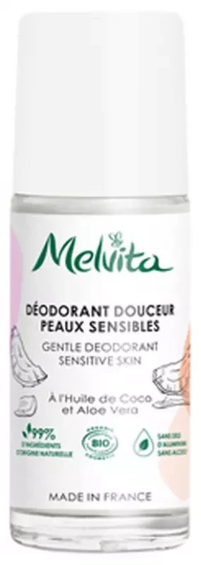 Melvita Déodorant Peaux Sensibles Bio 50 ml