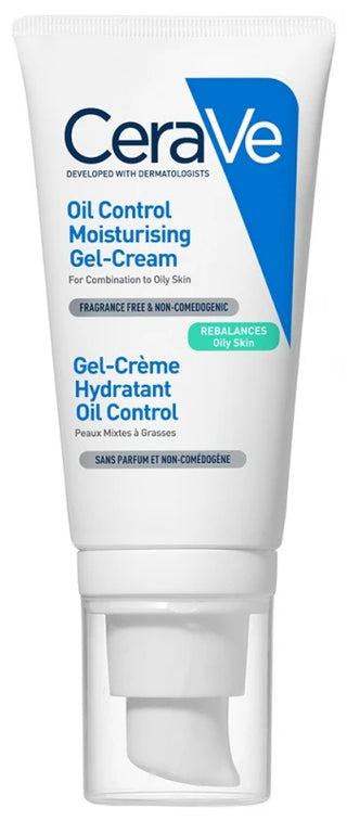 CeraVe Gel-Crème Hydratant Oil Control Peaux Mixtes & Grasses 52 ML