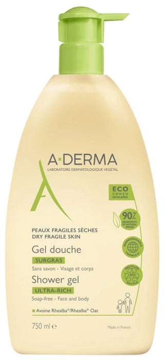A-Derma Les Indispensables - Gel Douche Surgras Nourrissant 750 ml