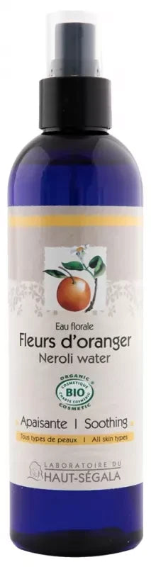 Laboratoire du Haut-Ségala Eau Florale de Fleurs d'Oranger 250 ml Biologique *