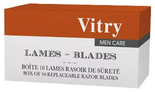 Vitry 10 Lames pour Rasoir de Sûreté