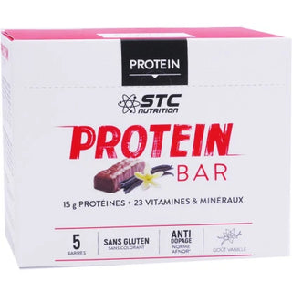 STC NUTRITION PROTEIN 5 BAR VANILLE