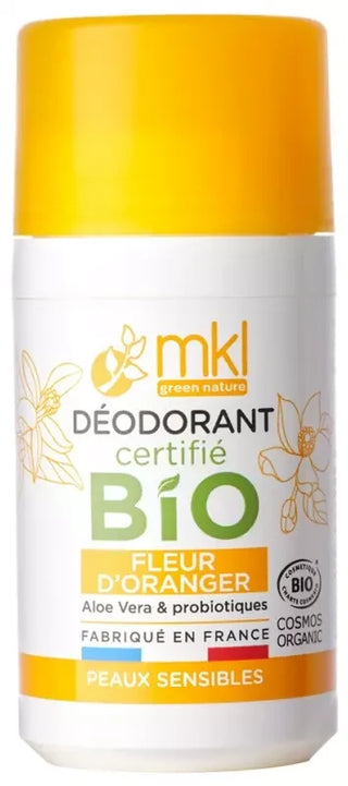 Mkl Green Nature Déodorant Bio Fraîcheur Fleur d'Oranger 50 ml