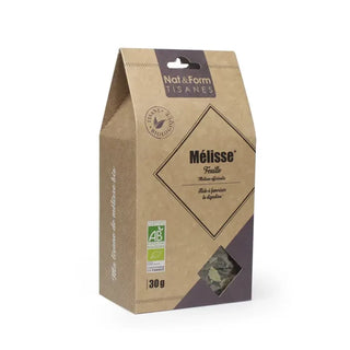 Nat & Form Tisane Mélisse Bio 30g