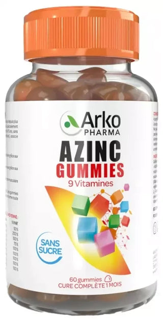Arkopharma Azinc Adultes Gum.crois. X60